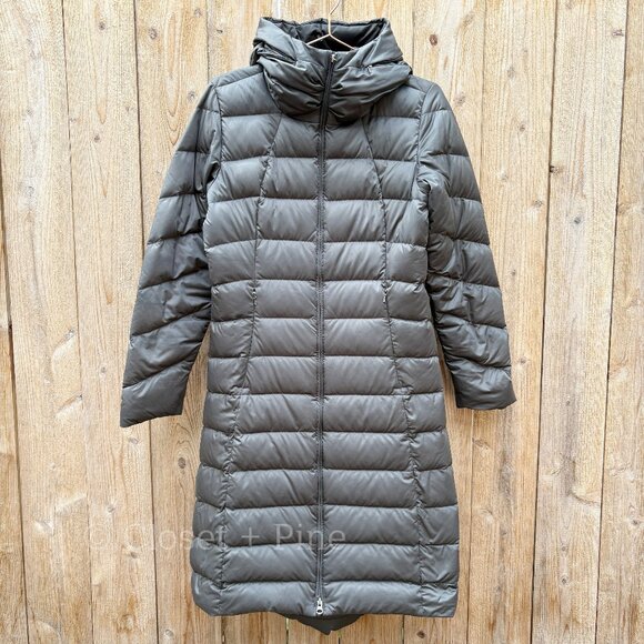 Patagonia Downtown Loft Parka Size Medium Forge Gray 600 Fill Down Puffer Jacket - Picture 3 of 17